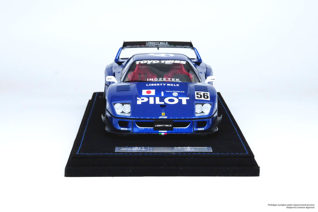 [Preorder] INNO18 1:18 LBWK F40 Blue Tokyo Auto Salon 2024