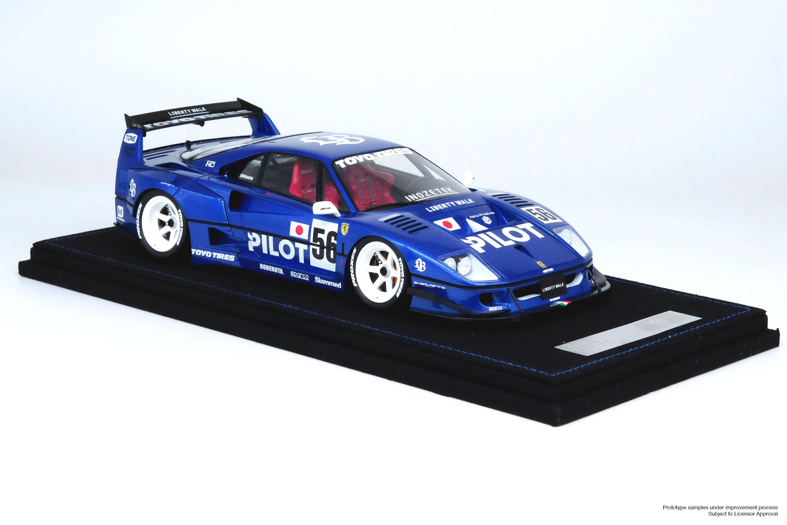 ミニカー LBWK F40 TOKYO AUTO SALON 2023 INNO 18 1:18 LBWK F40 White Tokyo Auto Salon 2023 IN18R