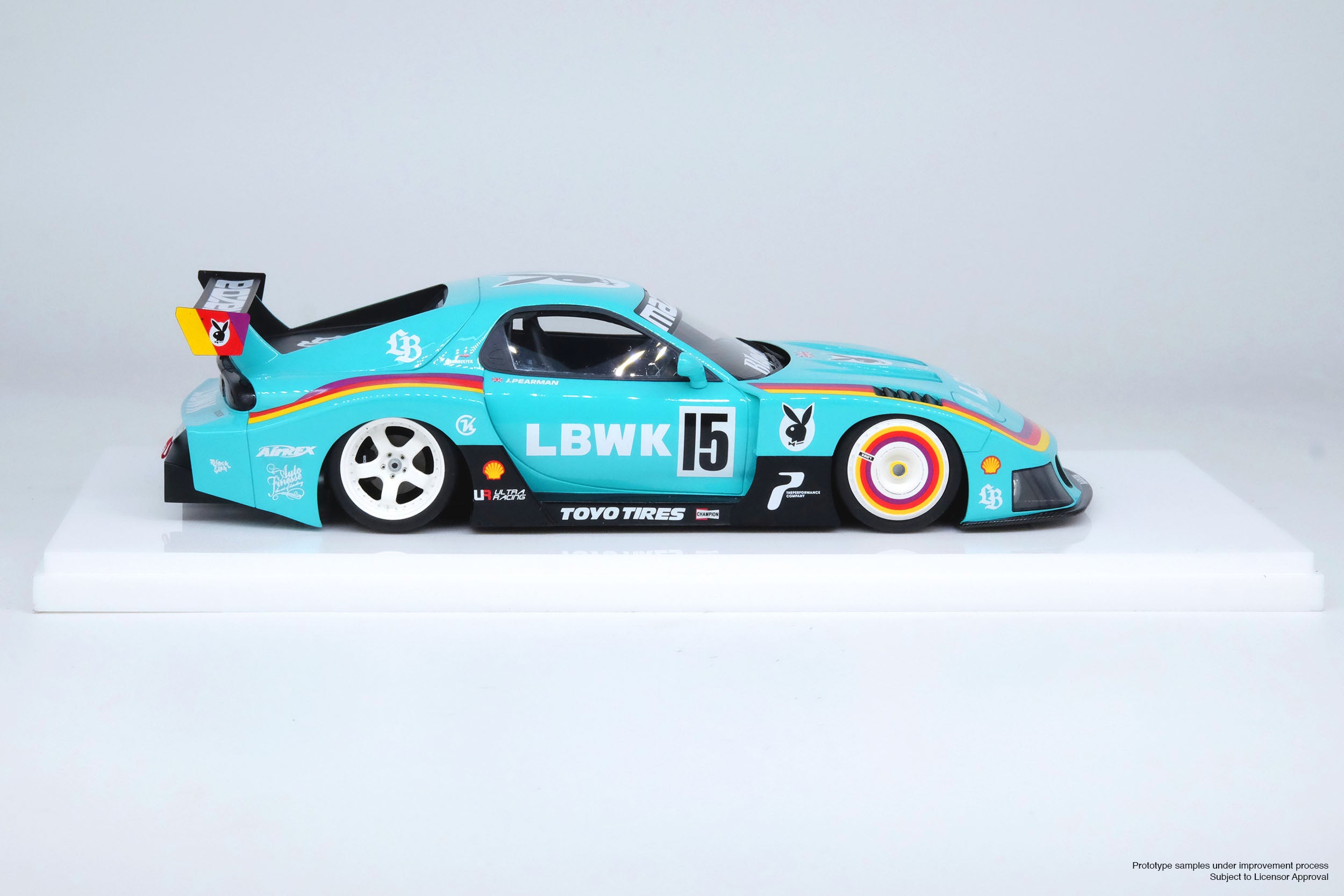 Inno18 1:18 Mazda RX7 (FD3S) LB-SUPER SILHOUETTE BLUE IN18-LBWKRX7