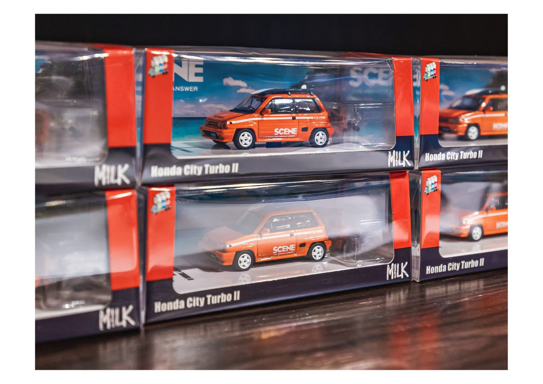 Inno64 1:64 HONDA CITY TURBO II "ICE FIRE" IN64-CITYII-IFO/IN64-CITYII-IFB