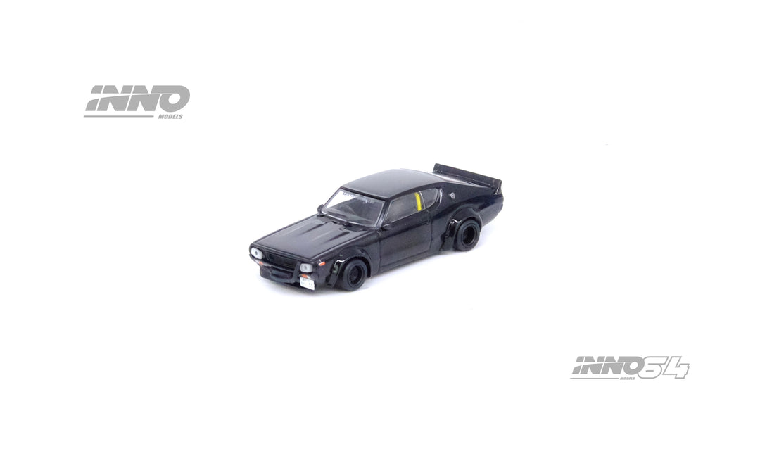 [Preorder] Inno64 1:64 NISSAN SKYLINE 2000 GT-R (KPGC110) "KENMERI" Black