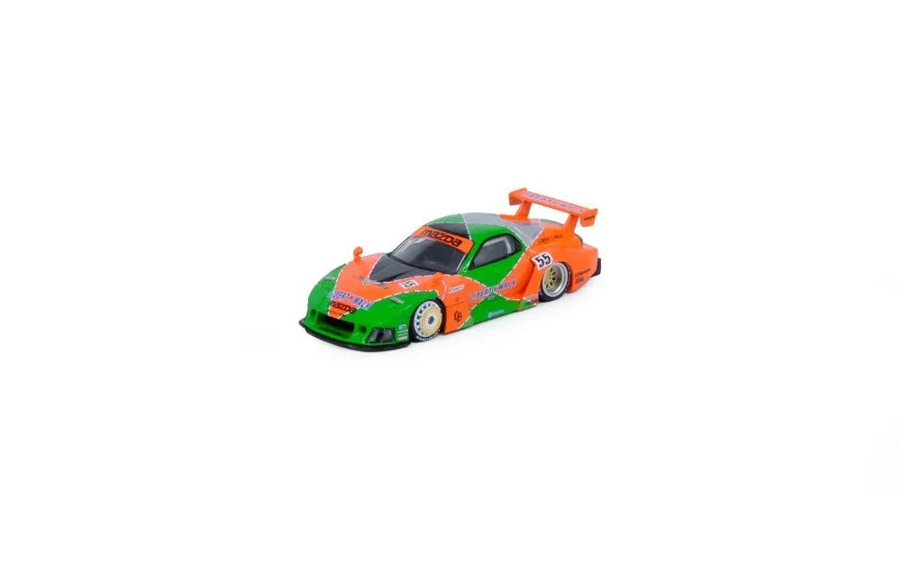 Inno64 1:64 LBWK RX7 (FD3S) LB-SUPER SILHOUETTE – Orange/Green Hobby E ...