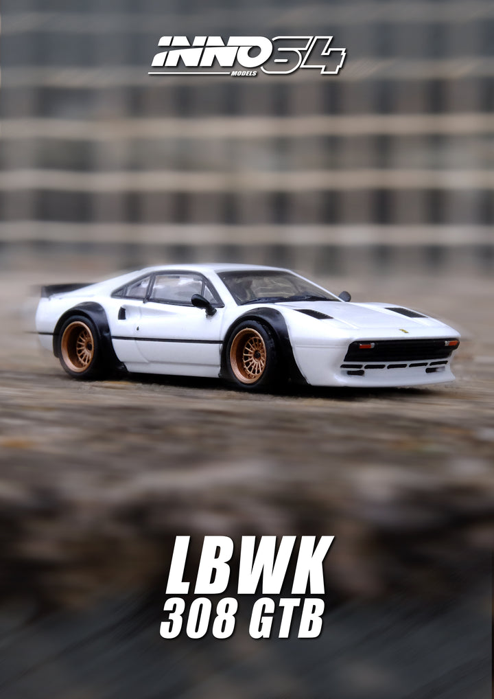 [Preorder] Inno64 1:64 LBWK Ferrari 308 GTB White