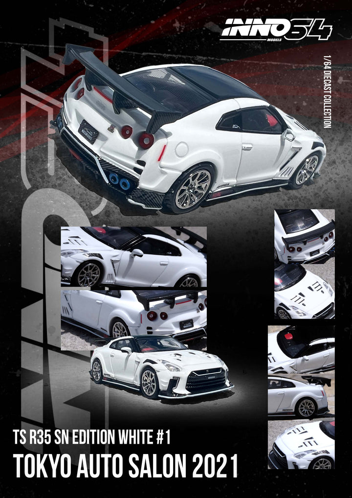 [Preorder] Inno64 1:64 NISSAN GT-R (R35) "TOP SECRET" Tokyo Auto Salon 2021