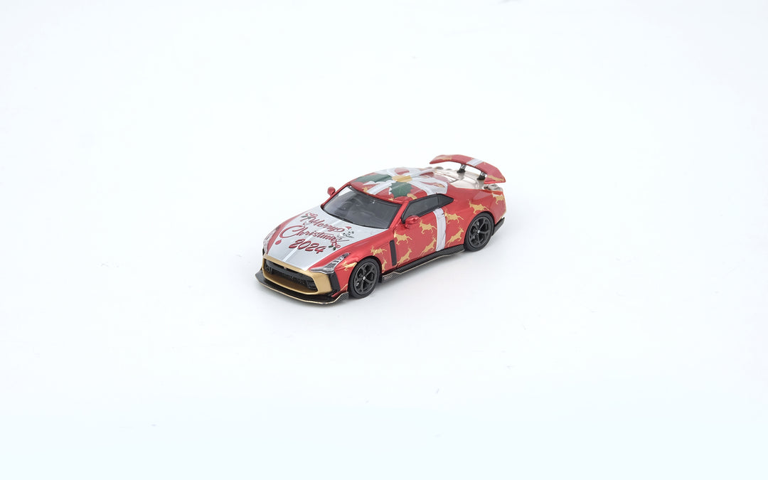 [Preorder] Inno64 1:64 NISSAN GT-R50 "X'MAS 2024" Special Edition With Chrome Gold Chase Car (random chase car) IN64-R50-XMAS24