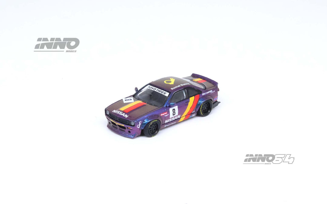 [Preorder] Inno64 1:64 NISSAN SILVIA (S14) BOSS "ROCKET BUNNY" Purple