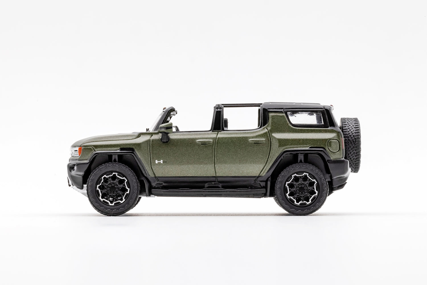 GCD 1:64 GMC Hummer EV SUV 2023 Green KS-049-359 – Horizon Diecast