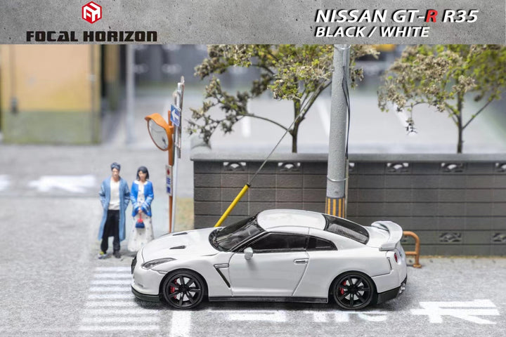 [Preorder] Focal Horizon 1:64 Nissan GT-R R35 White