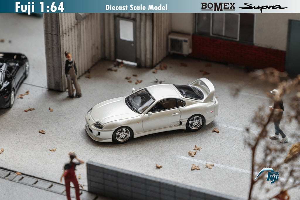 や*ち様 VeilSide & BOMEX JZA80 SUPRA 2点セット Fuji 1:64 Toyota Supra RZ Mk4 A80 (JZA80) Bomex V1 White – Horizon