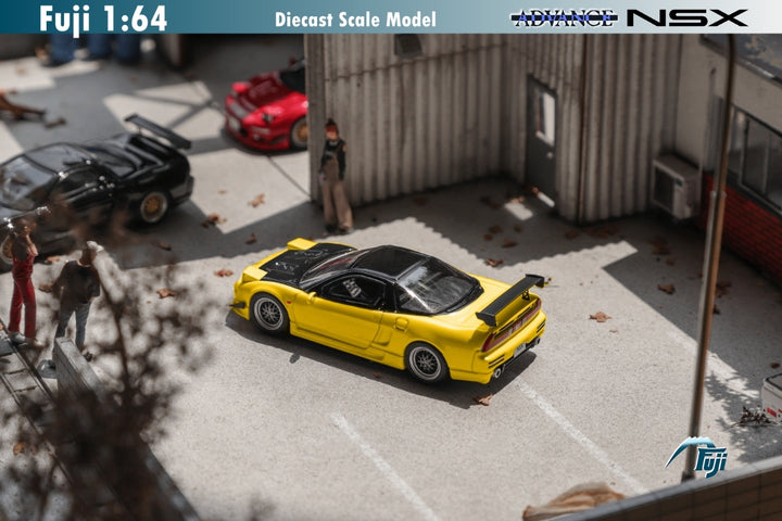 [Preorder] Fuji 1:64 Honda NSX Mk1 NA1 Advance - Yellow