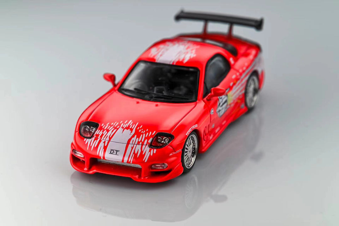 [Preorder] Mortal 1:64 Mazda RX-7 Veilside Fast and Furious- Red