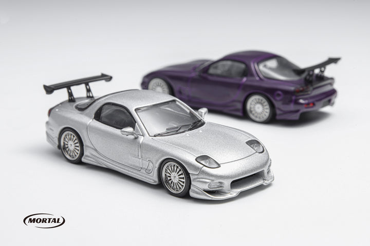 [Preorder] Mortal 1:64 Mazda RX-7 Veilside- Silver