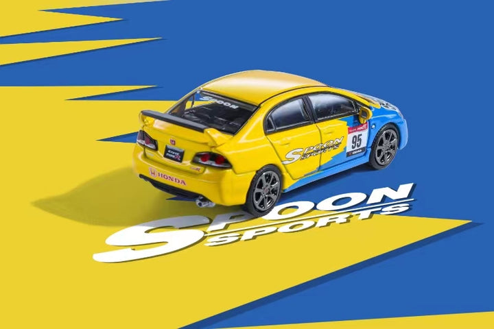 [Preorder] DCT 1:64 Honda Civic Type-R FD2 - Spoon #95