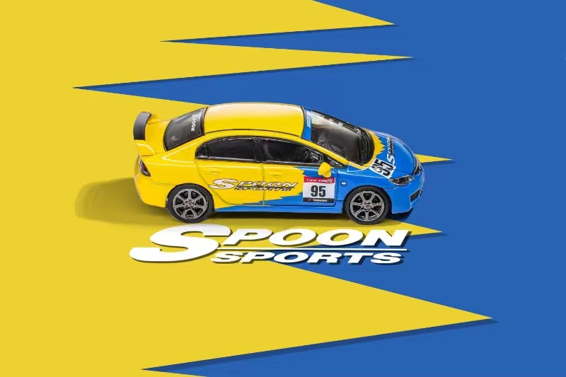 [Preorder] DCT 1:64 Honda Civic Type-R FD2 - Spoon #95