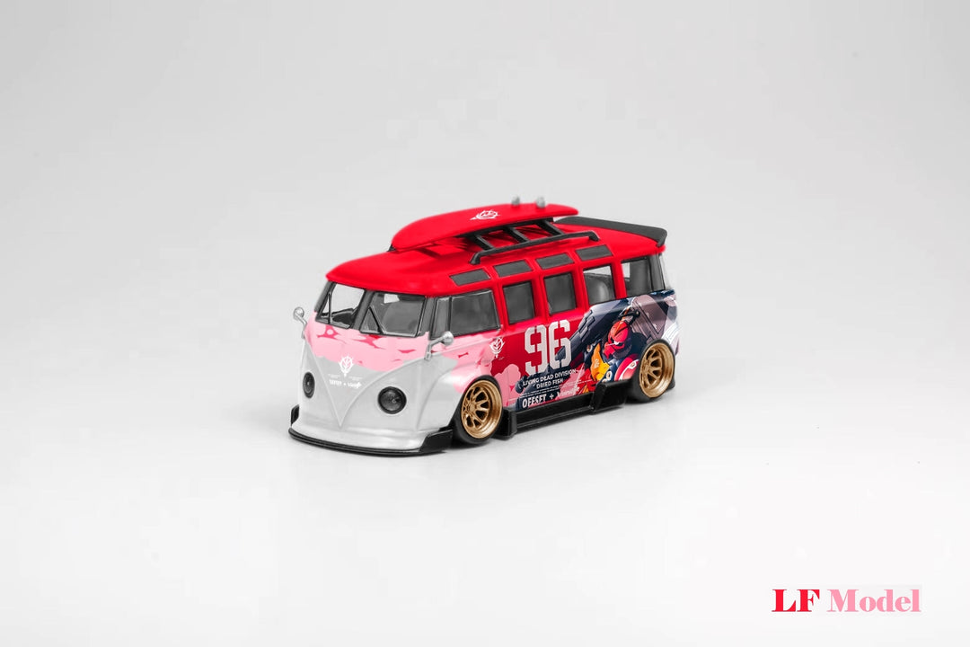 [Preorder] LF Model 1:64 Volkswagen T1 Van Kombi wide body Akiba livery #96