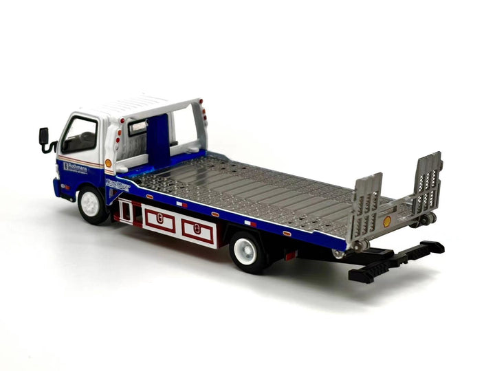 Unique Model 1:64 Hino 300 Dutro trailer Rothmans livery