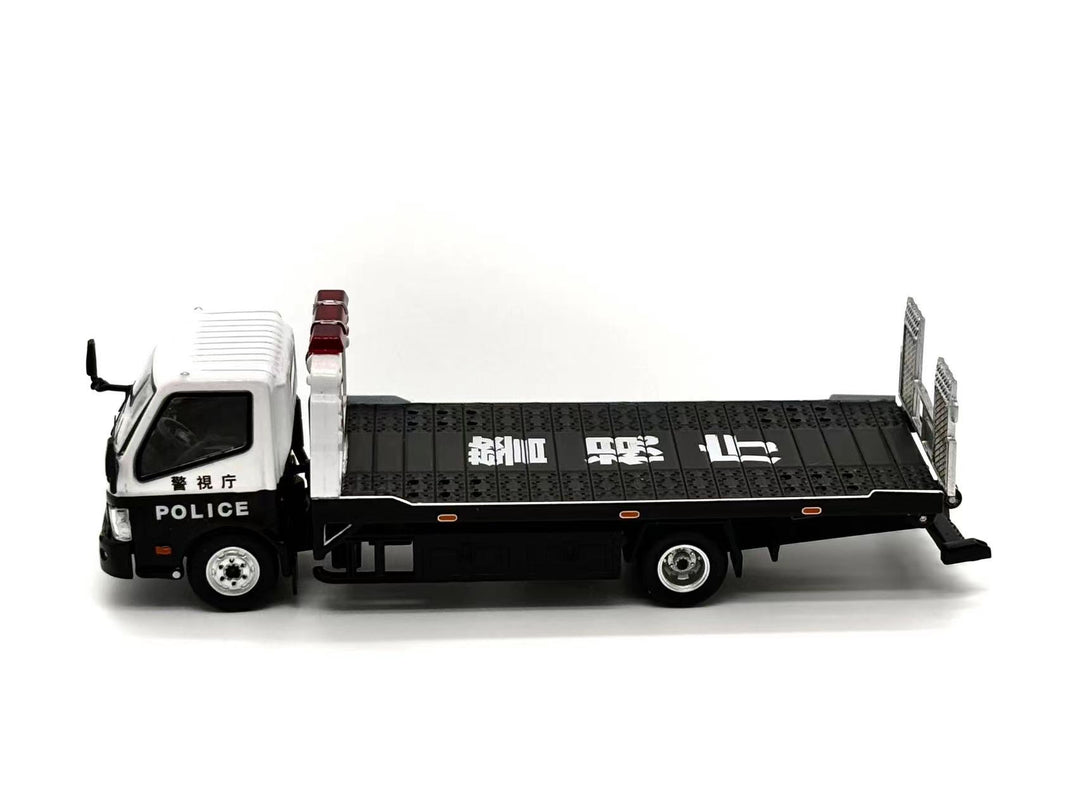 [Preorder] Unique Model 1:64 Hino 300 Dutro trailer Police