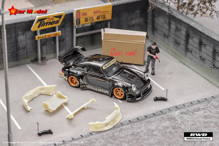 [Preorder] Star Model 1:64 Rauh-Welt RWB 930 GT Wing (2 Versions)