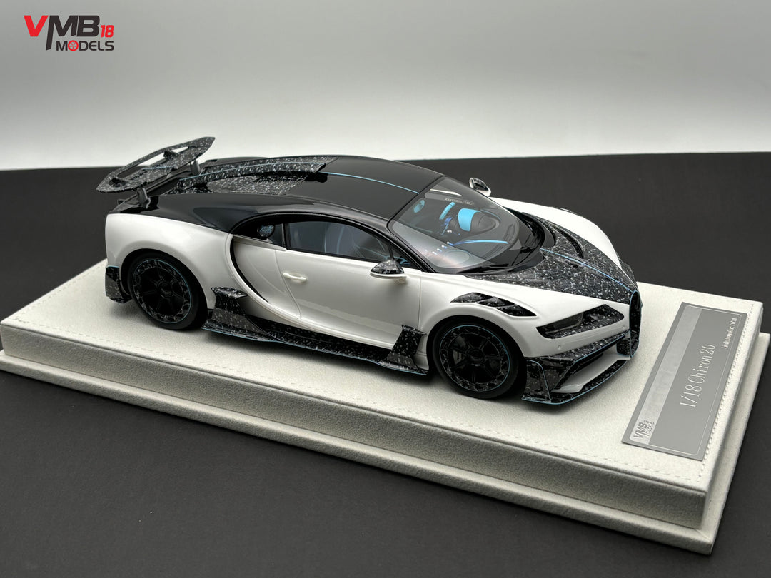 [Preorder] VMB 1:18 Bugatti Chiron Luminous Blue