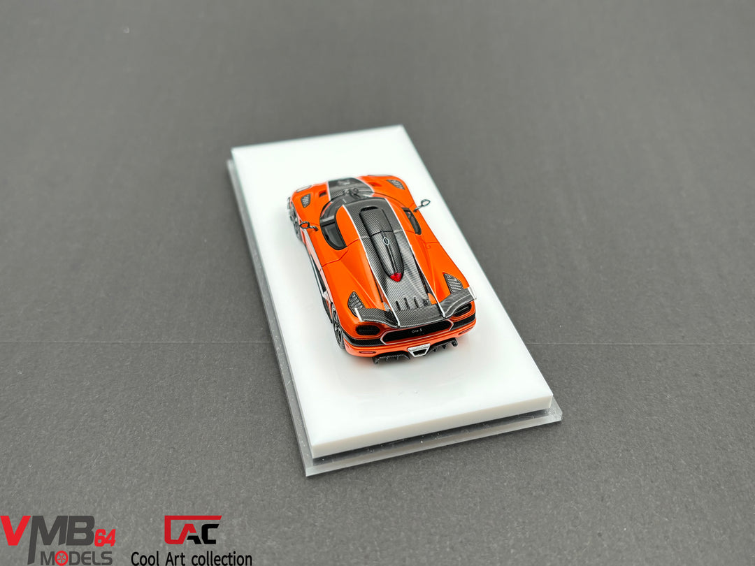 [Preorder] CoolArt x VMB 1:64 Koenigsegg one:1 orange