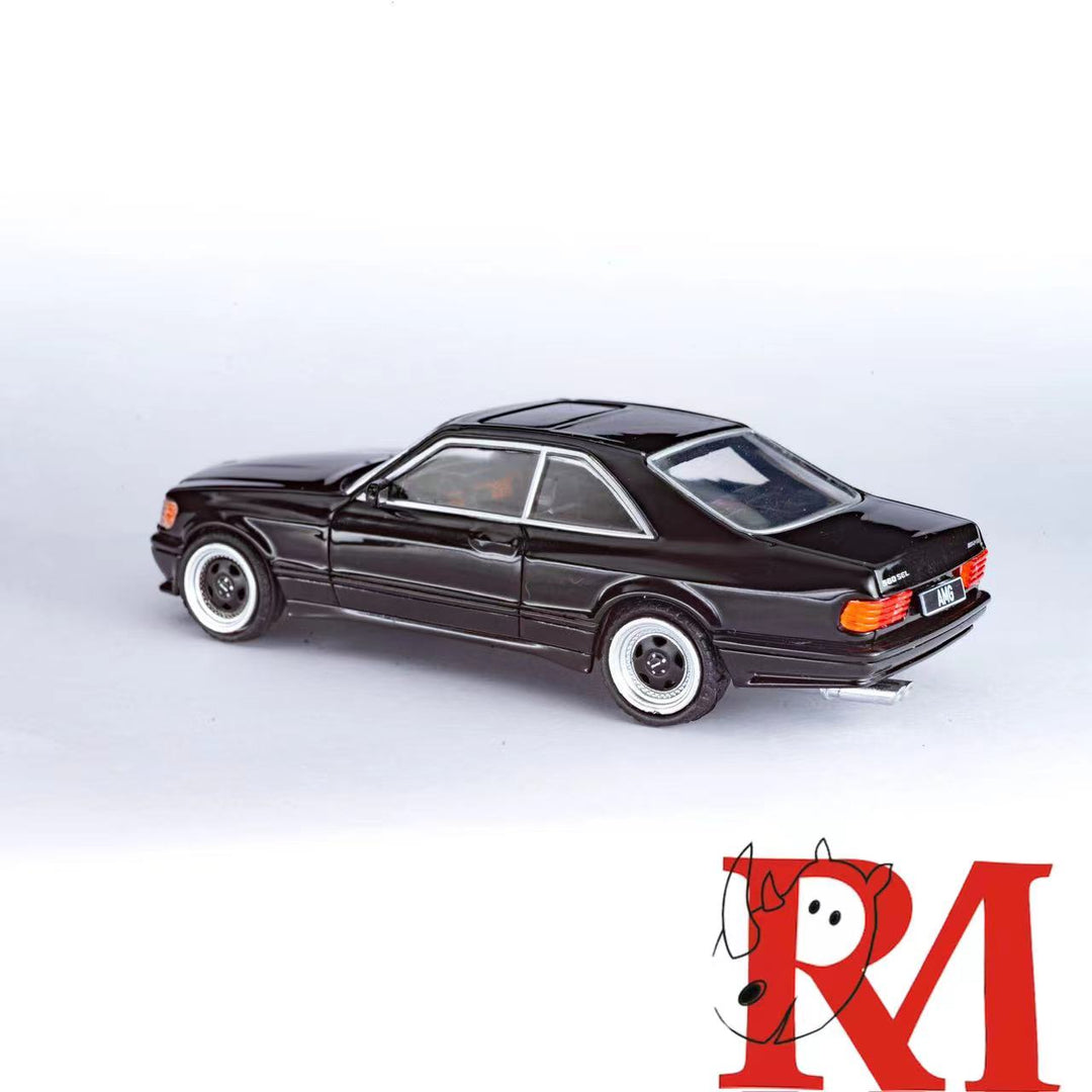 [Preorder] Rhino Model 1:64 Mercedes-Benz 560 SEC AMG (W126) (2 Colors)