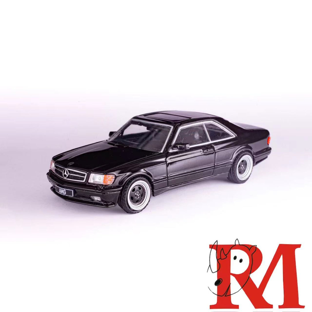 [Preorder] Rhino Model 1:64 Mercedes-Benz 560 SEC AMG (W126) (2 Colors)