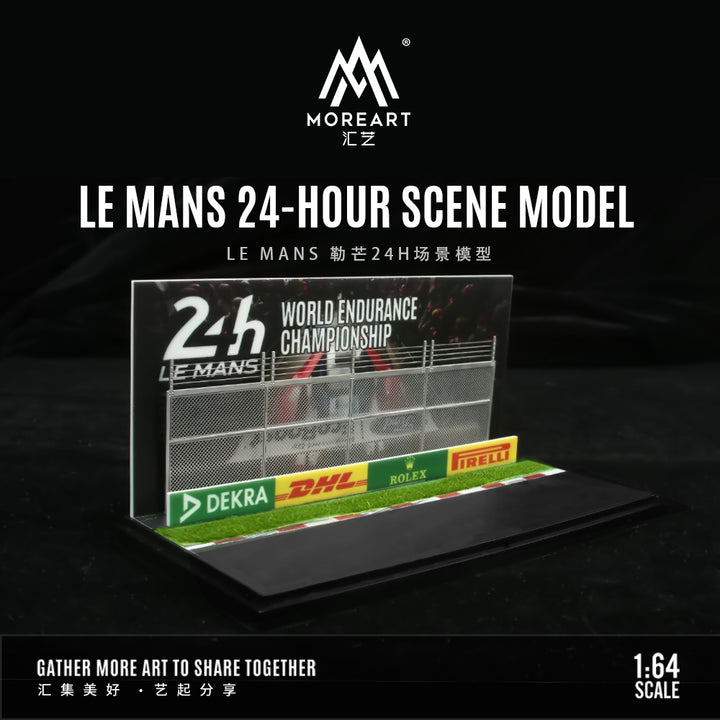 [Preorder] MoreArt 1:64 24 Hours of Le Mans Scene
