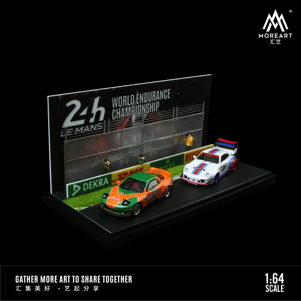 [Preorder] MoreArt 1:64 24 Hours of Le Mans Scene