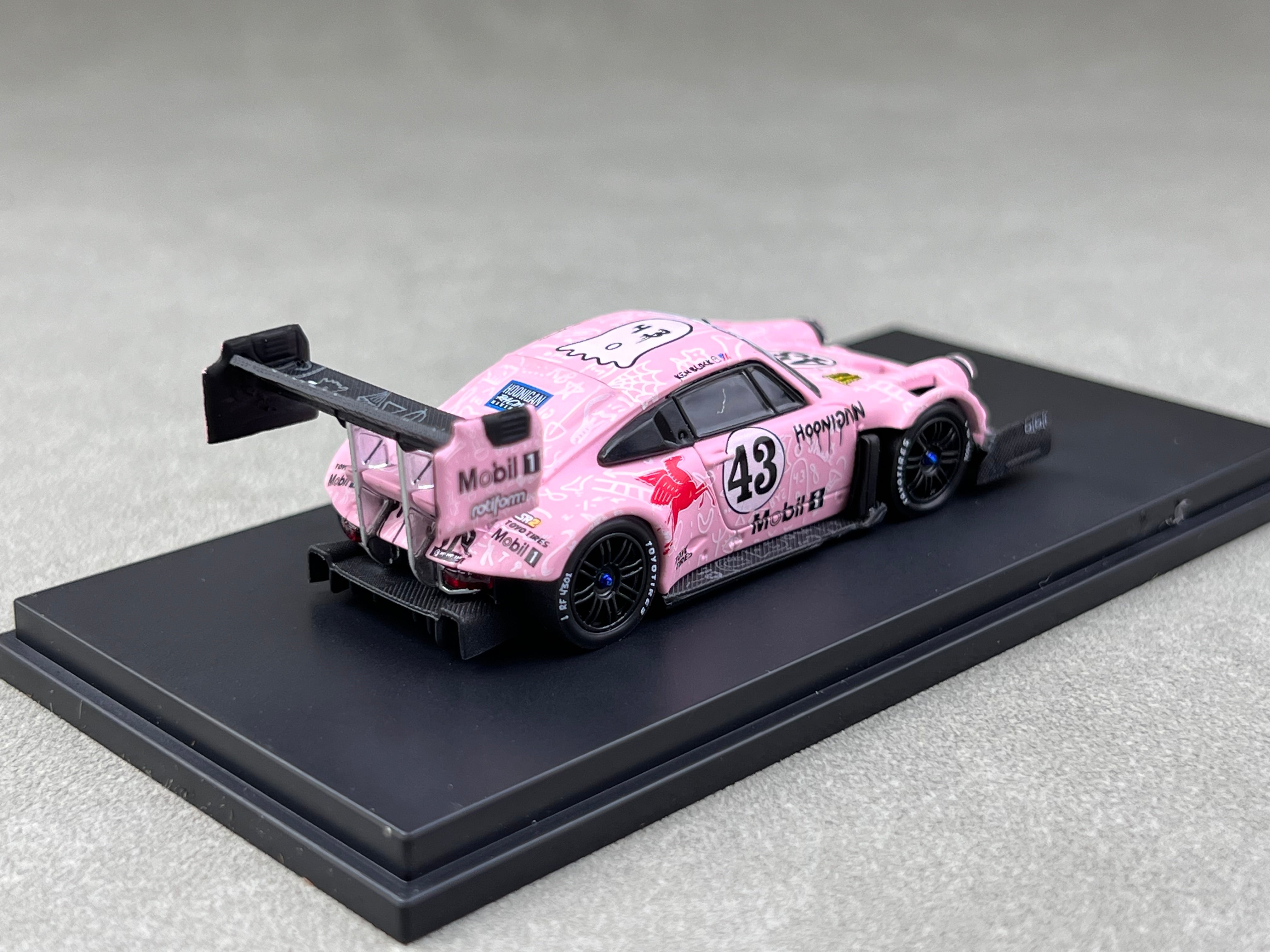 TPC 1:64 Ken Block 1400hp Porsche 911 SVRSR Hoonipigasus #43 pink