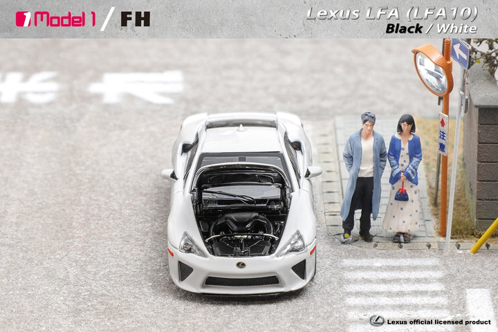 [Preorder] Focal Horizon x Model 1 1:64 Lexus LFA (LFA10) - White