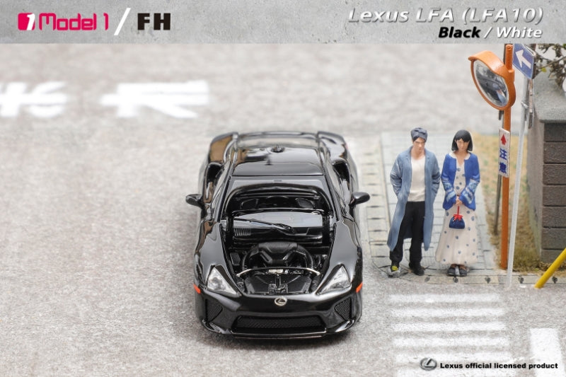 [Preorder] Focal Horizon x Model 1 1:64 Lexus LFA (LFA10) - Black