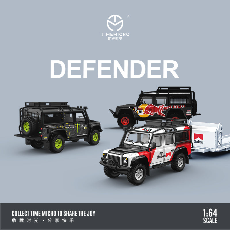 Time Micro 1:64 Land Rover Defender Marlboro (2 Versions)