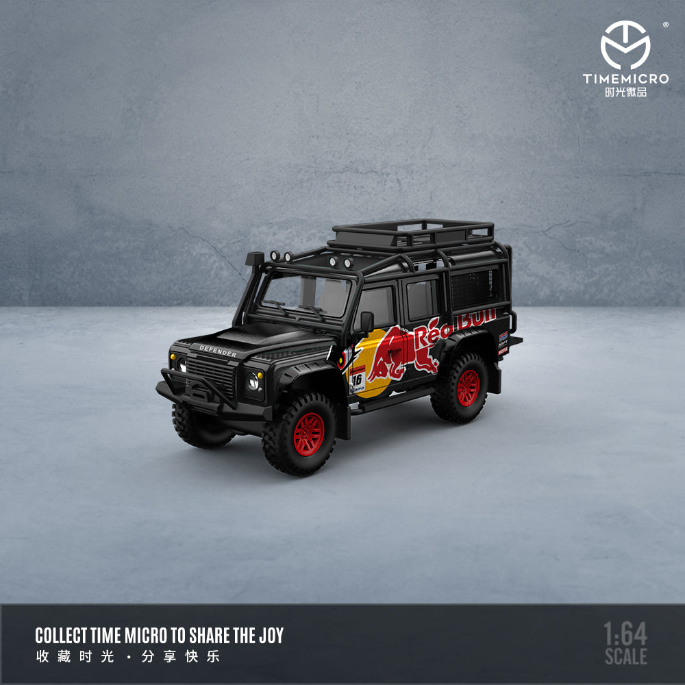 Time Micro 1:64 Land Rover Defender Red Bull (2 Versions)