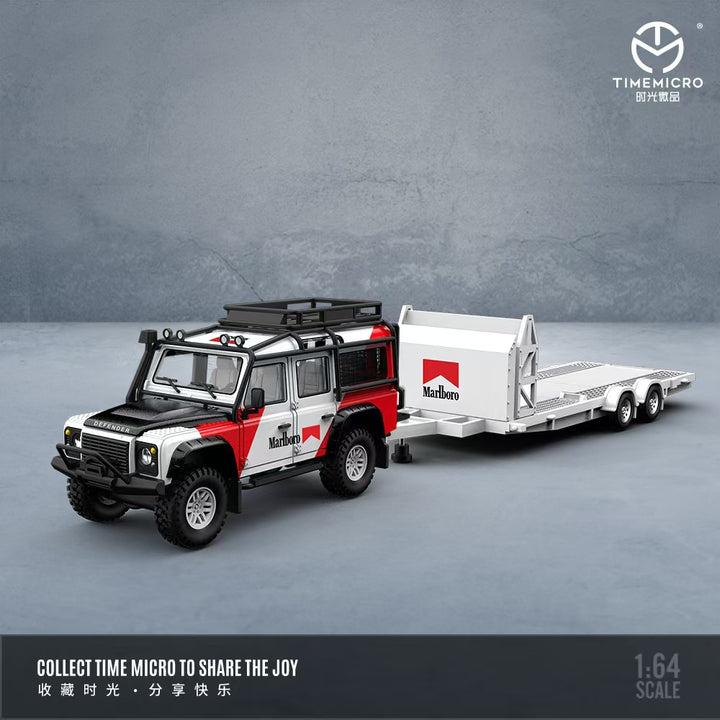 [Preorder] Time Micro 1:64 Land Rover Defender Marlboro (2 Versions)