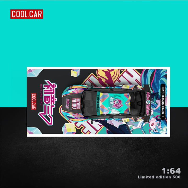 [Preorder] Cool Car 1:64 Subaru WRX-STI Hatsune Miku livery (2 Version)