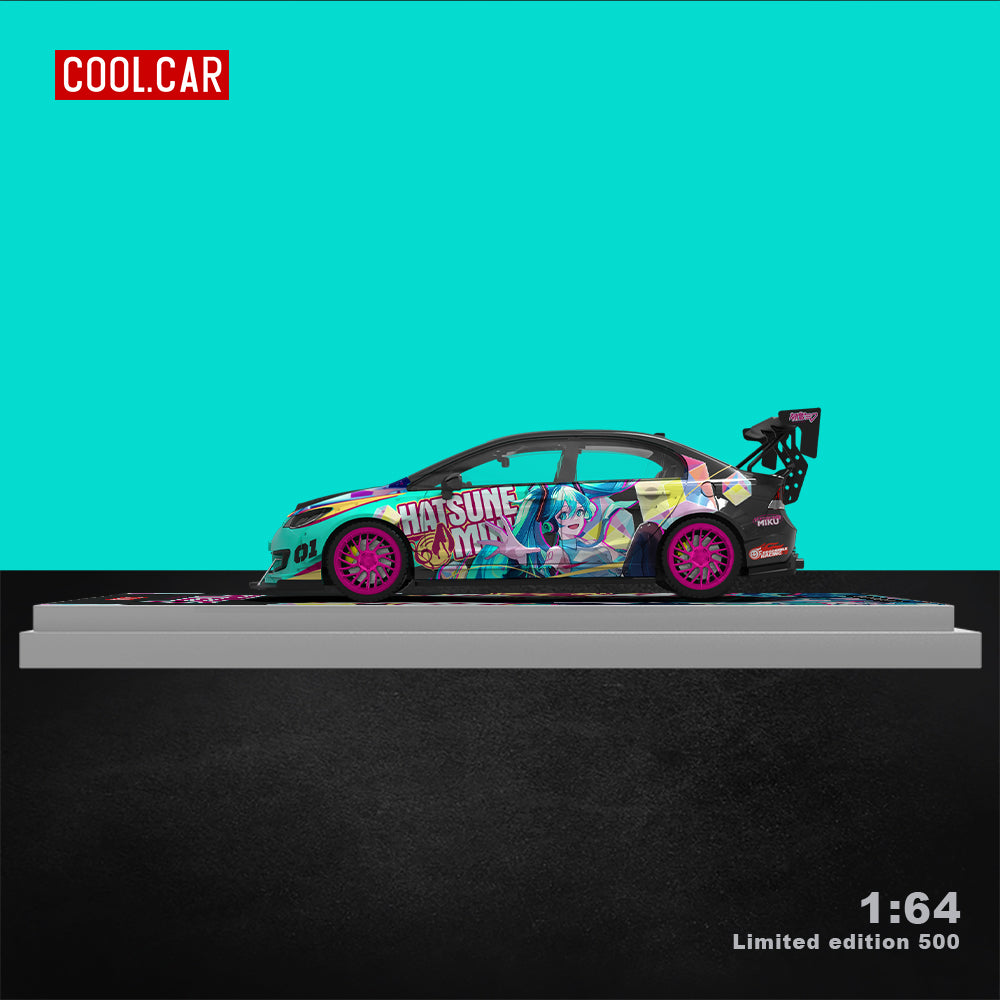 [Preorder] Cool Car 1:64 Honda Civic Hatsune Miku livery (2 Version)