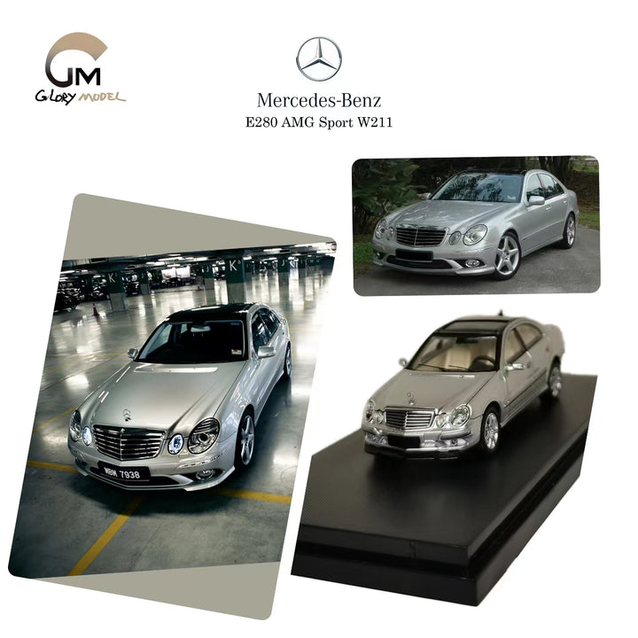 [Preorder] Glory Model 1:64 Mercedes-Benz E280 AMG sport W211 (2 Colors)