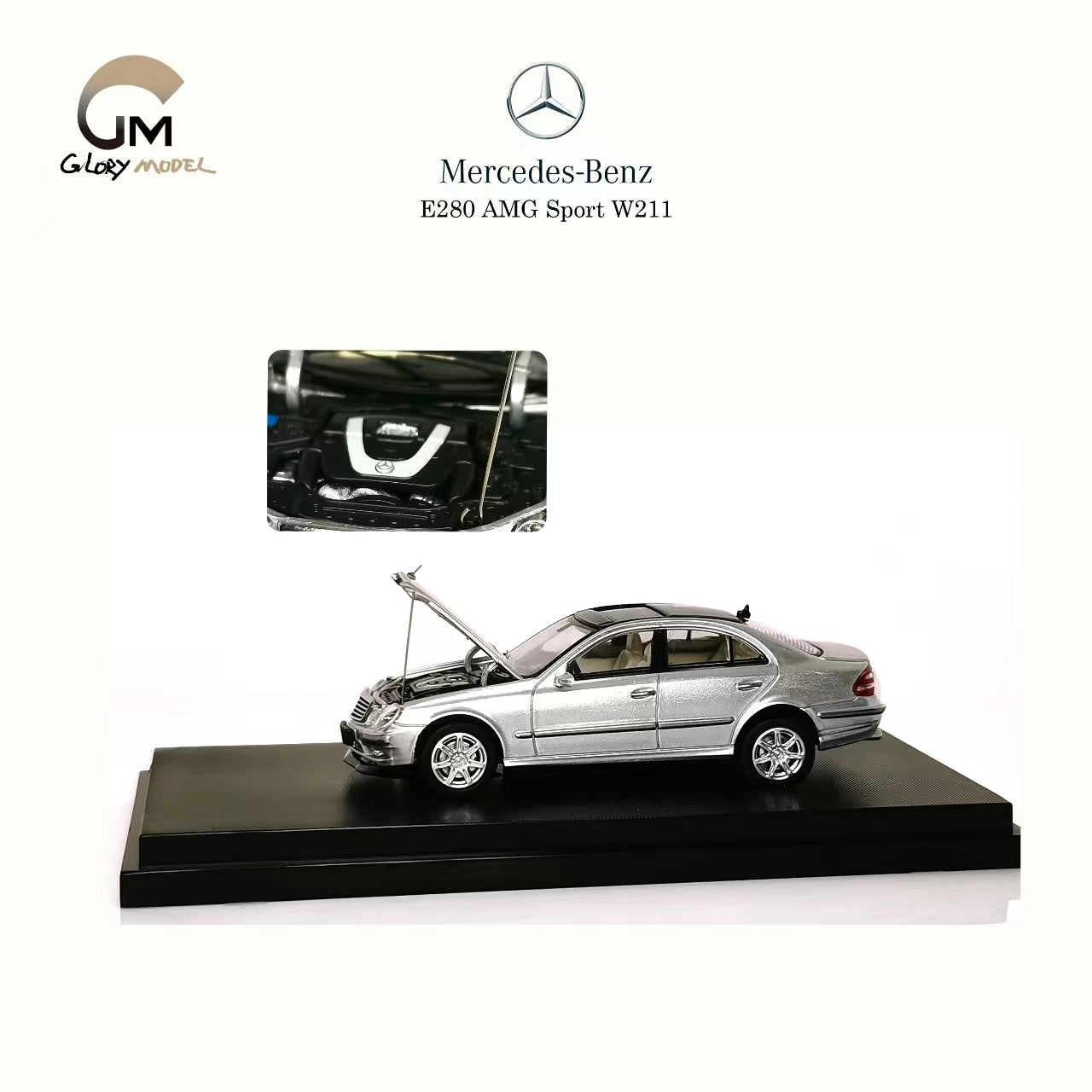 Glory Model 1:64 Mercedes-Benz E280 AMG sport W211 (2 Colors