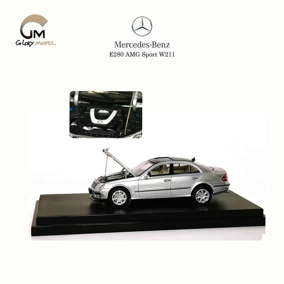 [Preorder] Glory Model 1:64 Mercedes-Benz E280 AMG sport W211 (2 Colors)