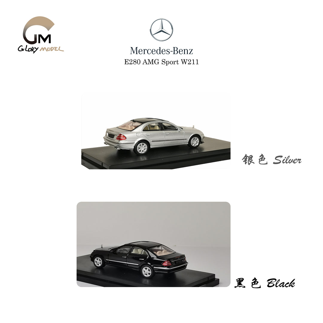 [Preorder] Glory Model 1:64 Mercedes-Benz E280 AMG sport W211 (2 Colors)
