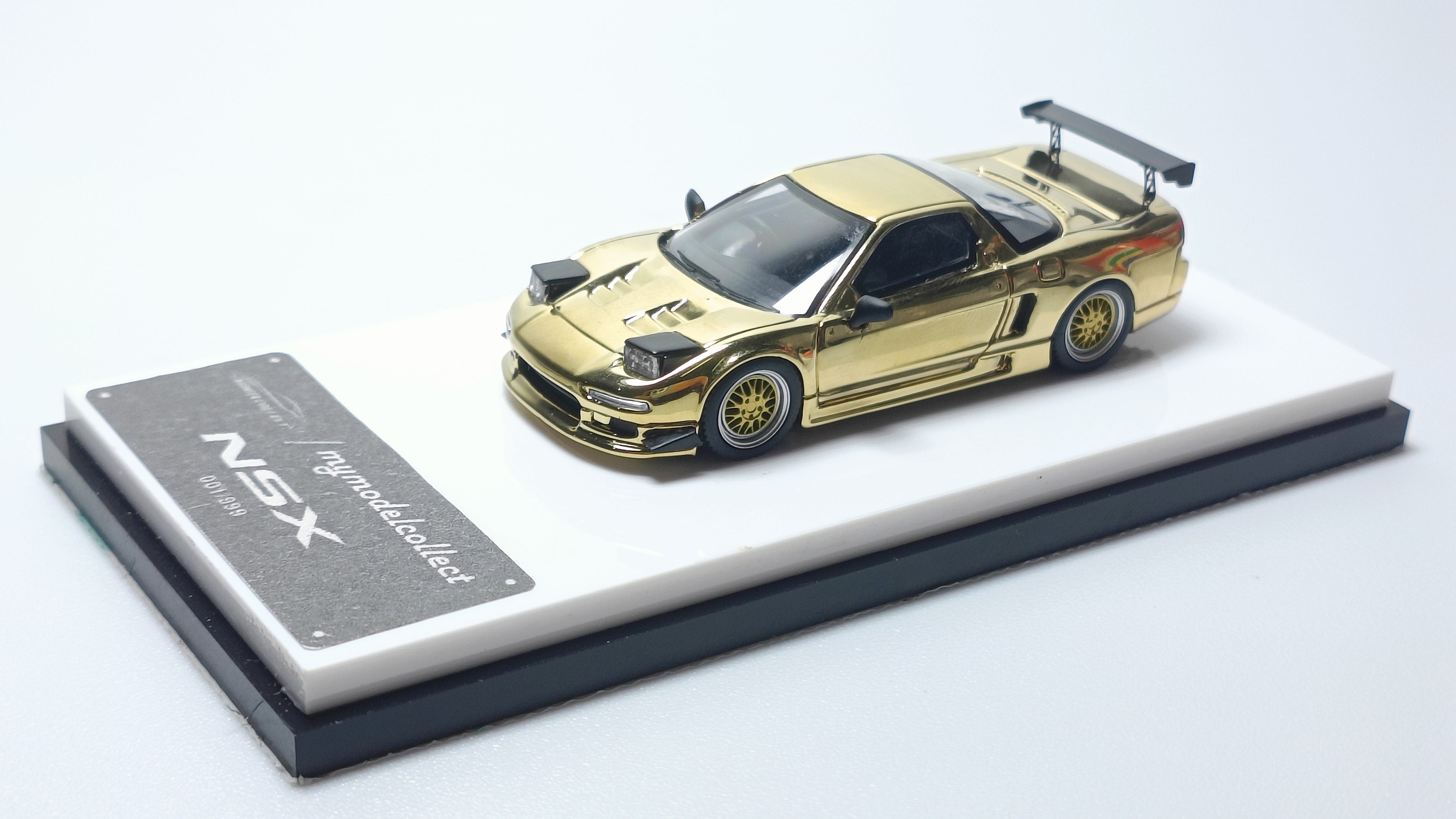 ① ホンダ　NSX NA1 限定　ヴァレクストア　Valextra 希少 レア Model Collect 1:64 Honda NSX Na1 Chrome Gold (2 Colors) – Horizon