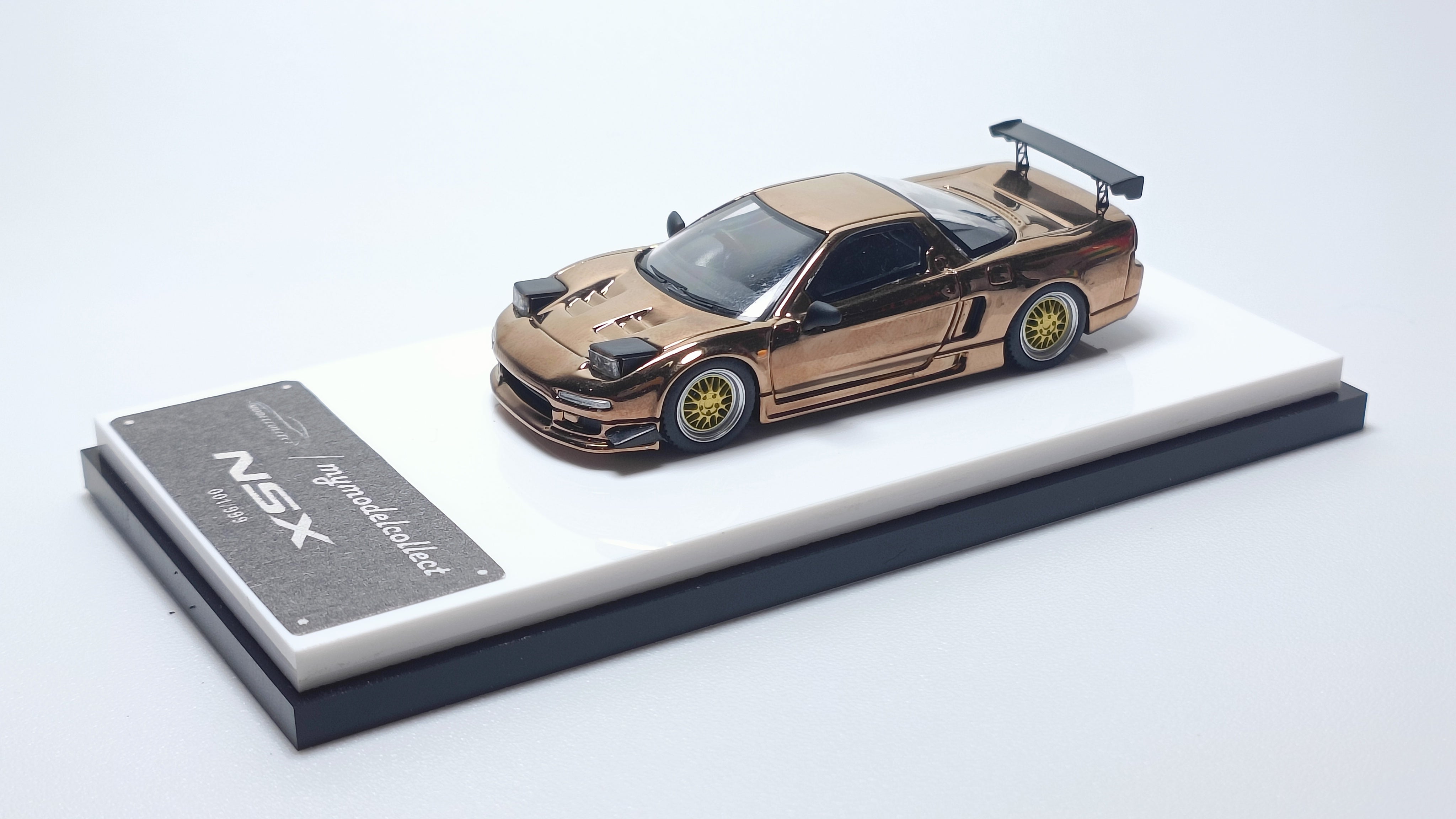 Model Collect 1:64 Honda NSX Na1 Chrome Gold (2 Colors) – Horizon