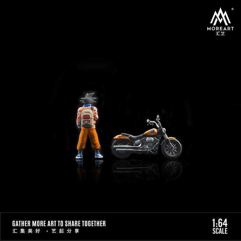 [Preorder] MoreArt 1:64 WUKONG MOTORCYCLE DOLL