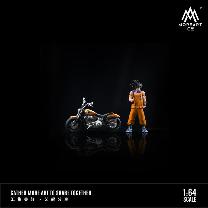 [Preorder] MoreArt 1:64 WUKONG MOTORCYCLE DOLL