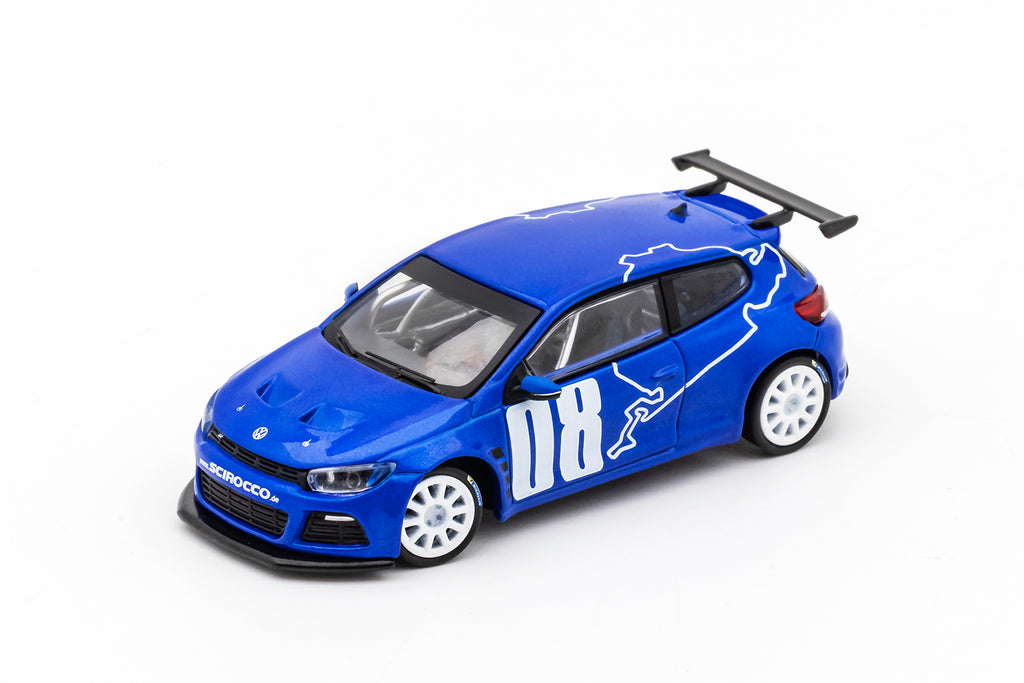 Miniature Spark 1/43 Volkswagen Scirocco GP 2014 - Blanc Nacré - Collection