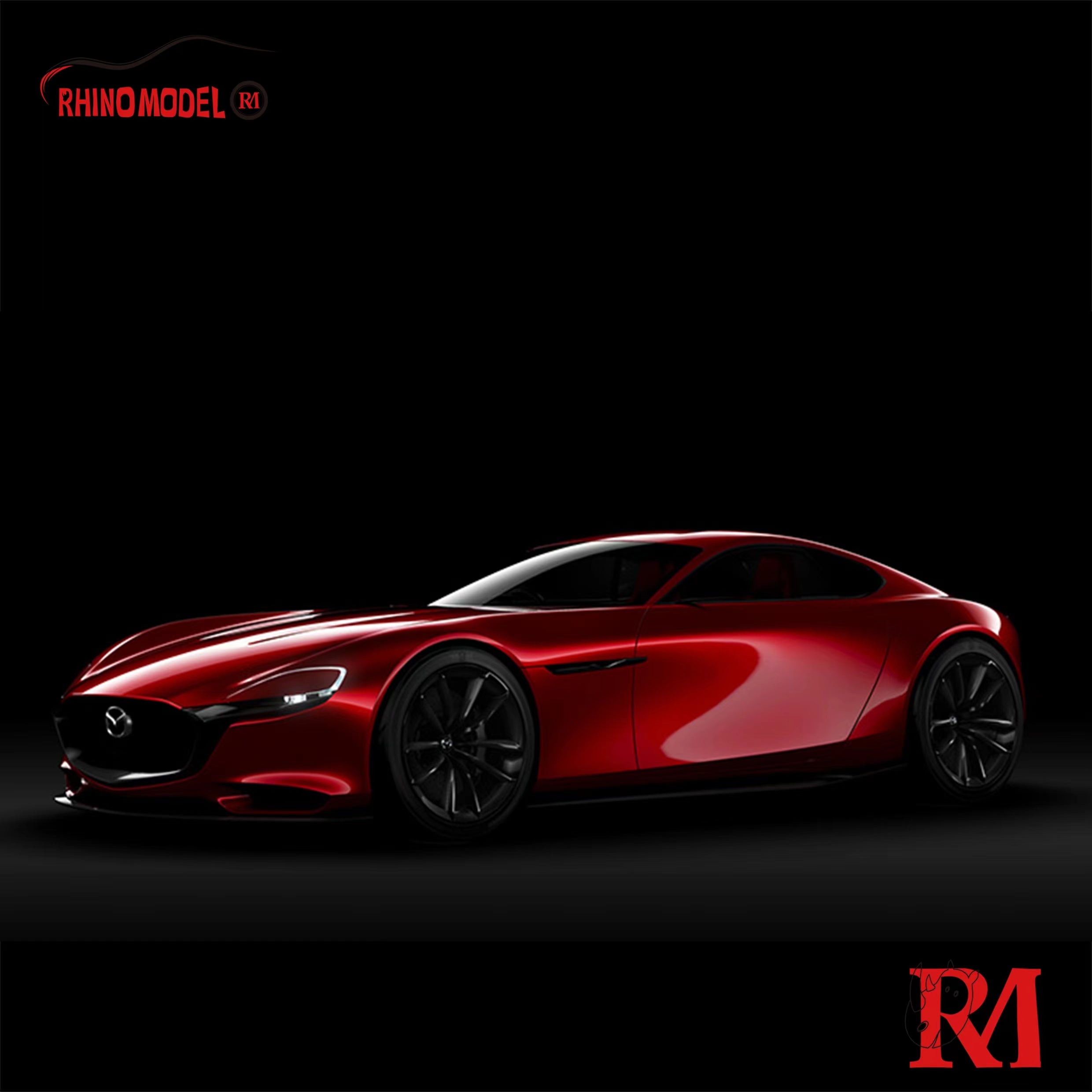 RHINO MODEL 1/64　マツダ RX-VISION 新品 Rhino Model RM 1/64 マツダ MAZDA RX-VISION 2ドア Metal
