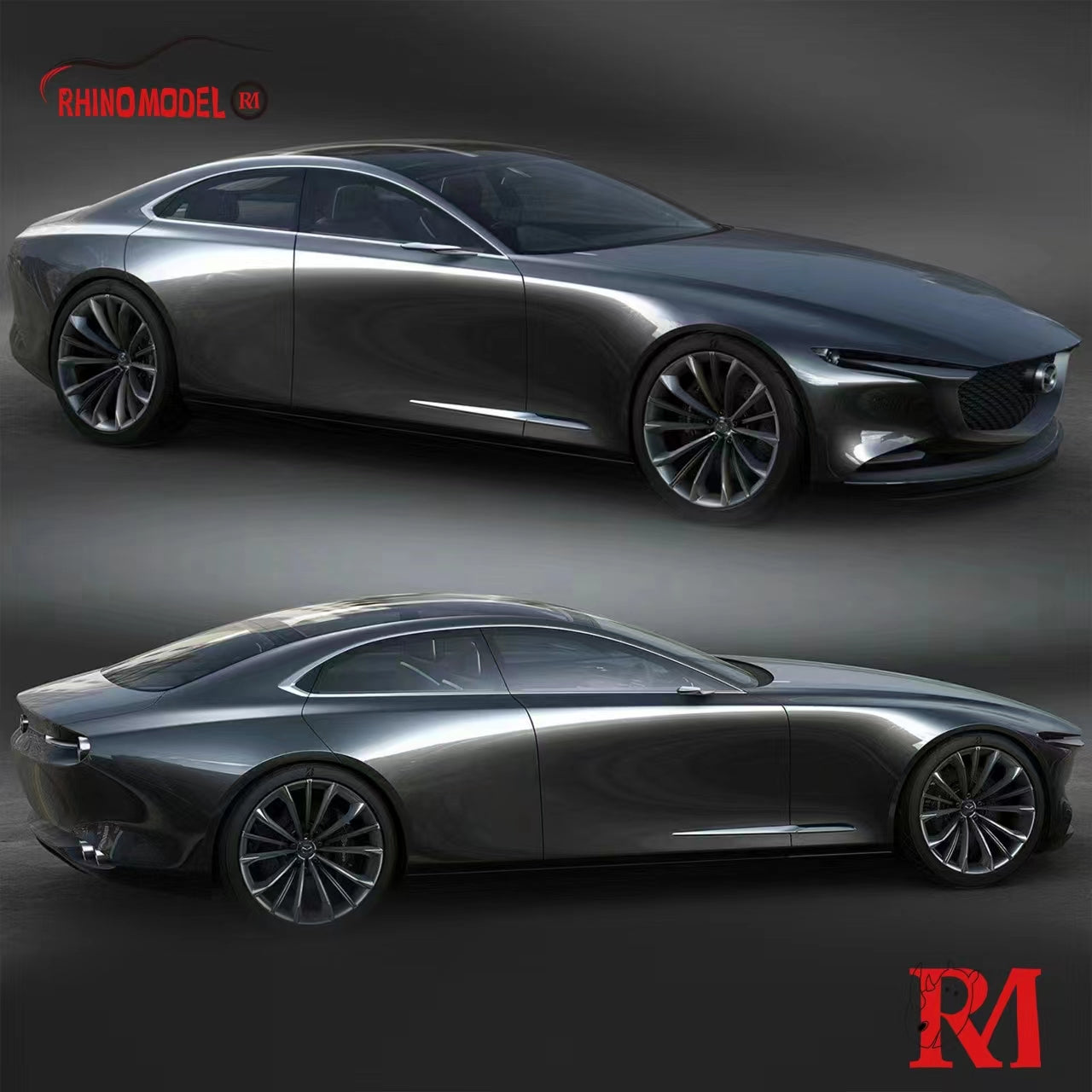Rhino Model 1:64 MAZDA RX-VISION / VISION COUPE (2 Colors