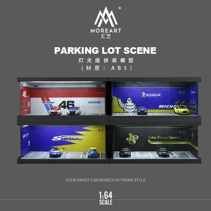 [Preorder] MoreArt 1:64 PARKING LOT SCENE (4 VERSIONS)