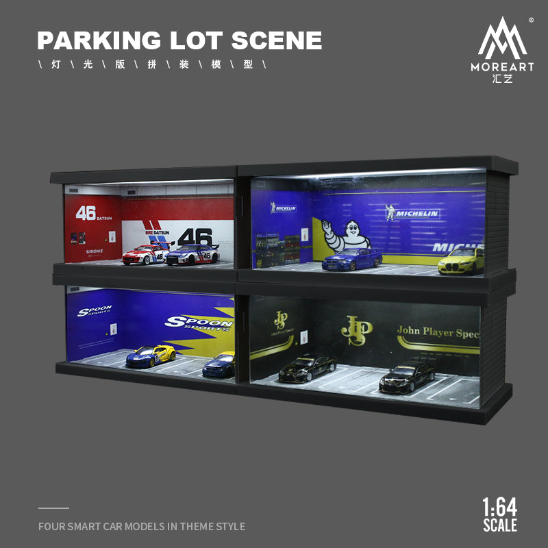 [Preorder] MoreArt 1:64 PARKING LOT SCENE (4 VERSIONS)