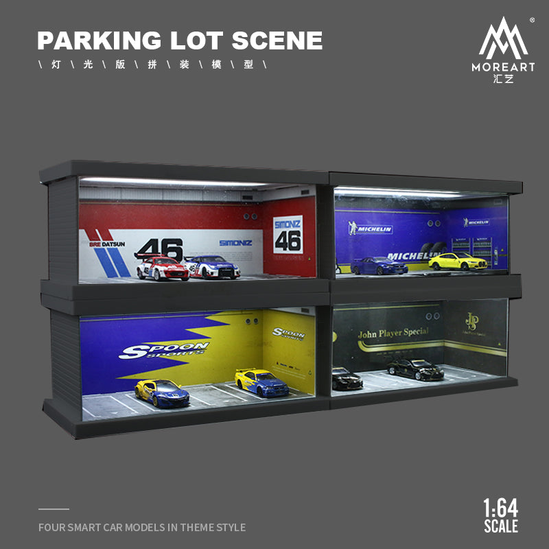 [Preorder] MoreArt 1:64 PARKING LOT SCENE (4 VERSIONS)